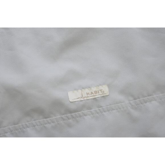 Habit Vented Fishing Shirt Gray Short Sleeve Camp Outdoors Mens Size Medium - Picture 9 of 10